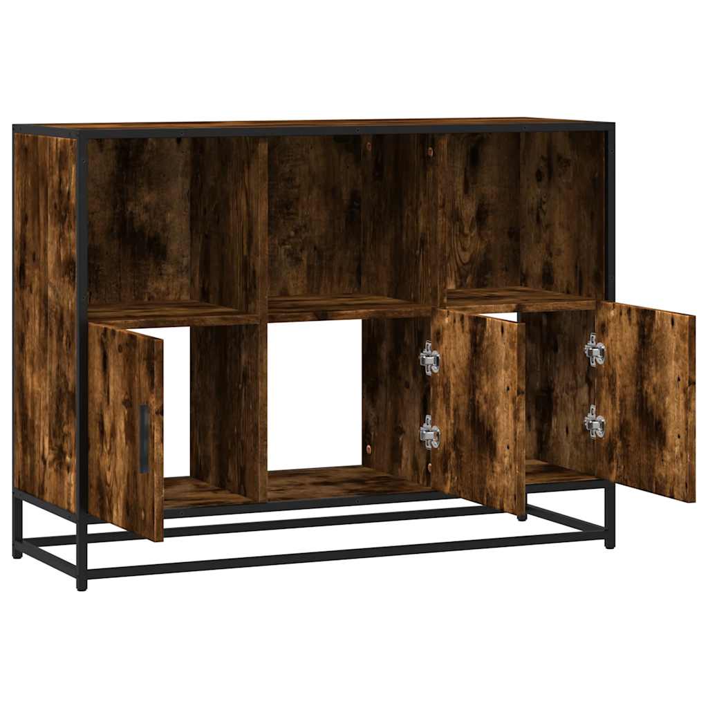 Skænk røget eg 100x35x76 cm træmateriale