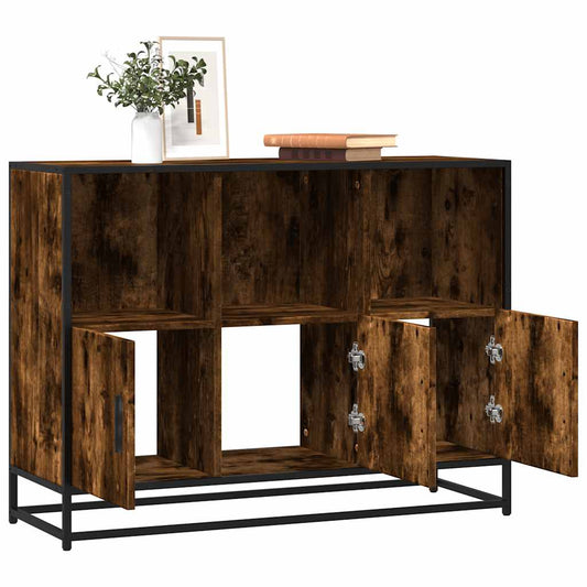 Skænk røget eg 100x35x76 cm træmateriale