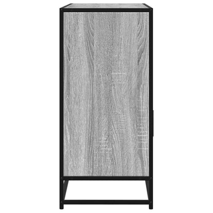Skænk Grå Sonoma 100x35x76 cm træmateriale