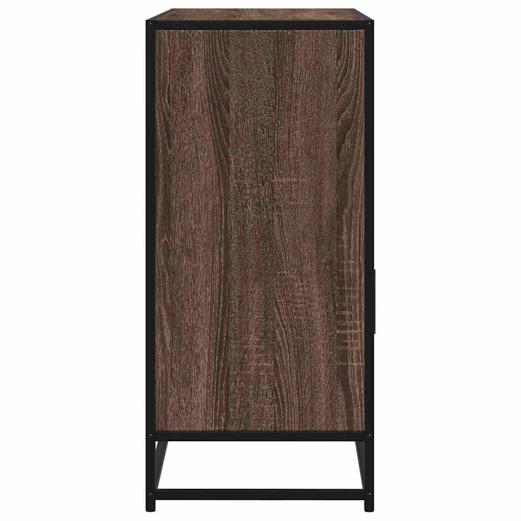 Skænk Brun Eg Look 100x35x76 cm Træmateriale