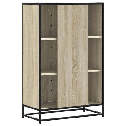 Highboard Sonoma Eg 68x35x106,5 cm Træ Materiale Metal