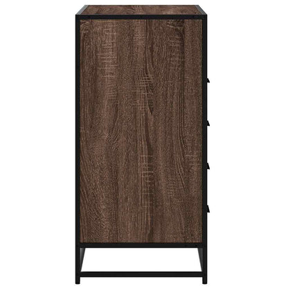 Skuffeskab Brun Eg Look 70x41x83,5cm Træmateriale