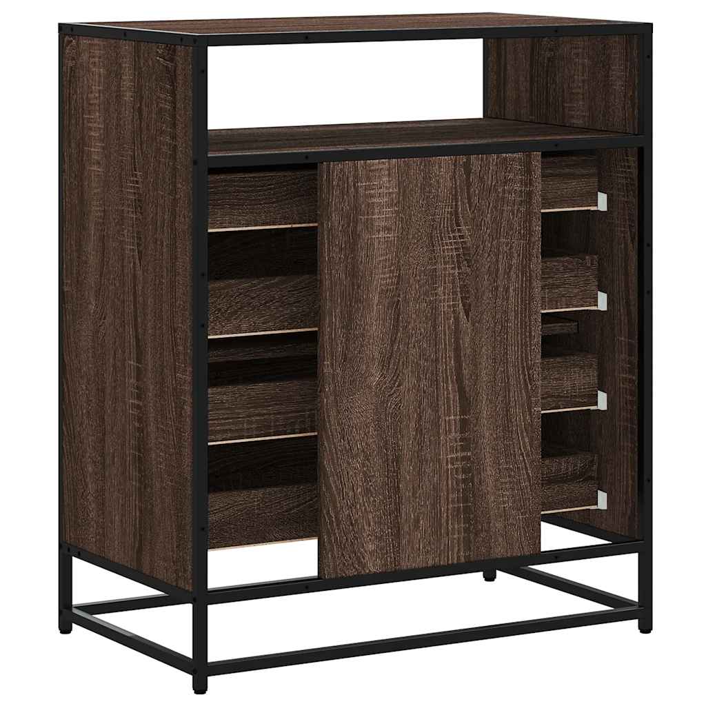 Skuffeskab Brun Eg Look 70x41x83,5cm Træmateriale