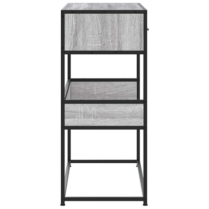 Konsolentisch Grau Sonoma 90x35x80 cm Holzwerkstoff