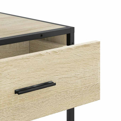 Konsolentisch Sonoma-Eiche 90x35x80 cm Holzwerkstoff
