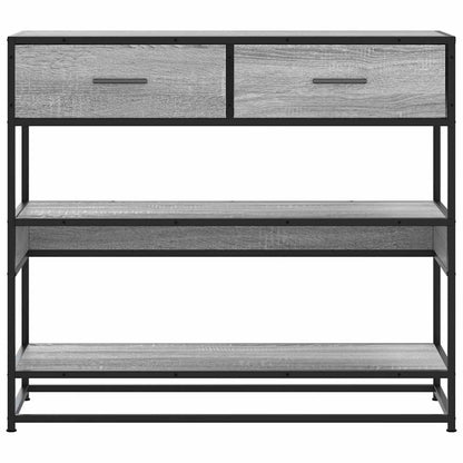 Konsolentisch Grau Sonoma 90x35x80 cm Holzwerkstoff