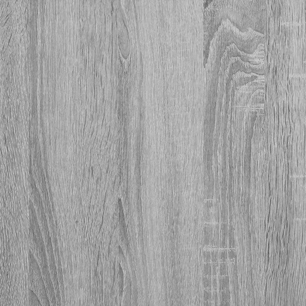 Schuhregal Grau Sonoma 48x38x97,5 cm Holzwerkstoff