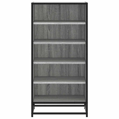 Schuhregal Grau Sonoma 48x38x97,5 cm Holzwerkstoff