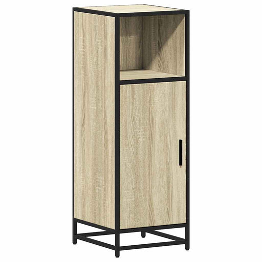 Badeværelsesskab Sonoma Eg 35x37,5x100 cm Træ Materiale