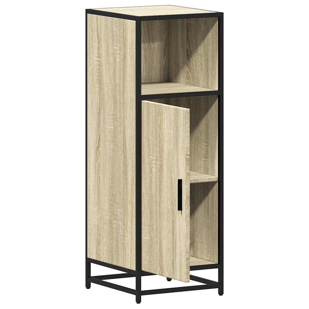Badeværelsesskab Sonoma Eg 35x37,5x100 cm Træ Materiale
