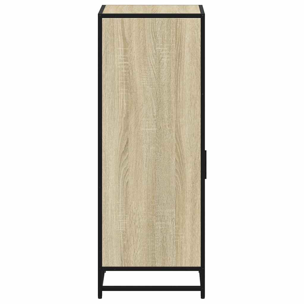 Badeværelsesskab Sonoma Eg 35x37,5x100 cm Træ Materiale