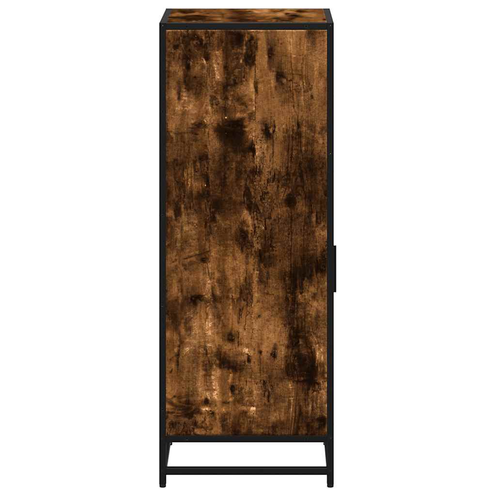 Badeværelsesskab Røget Eg 35x37,5x100 cm Træ Materiale