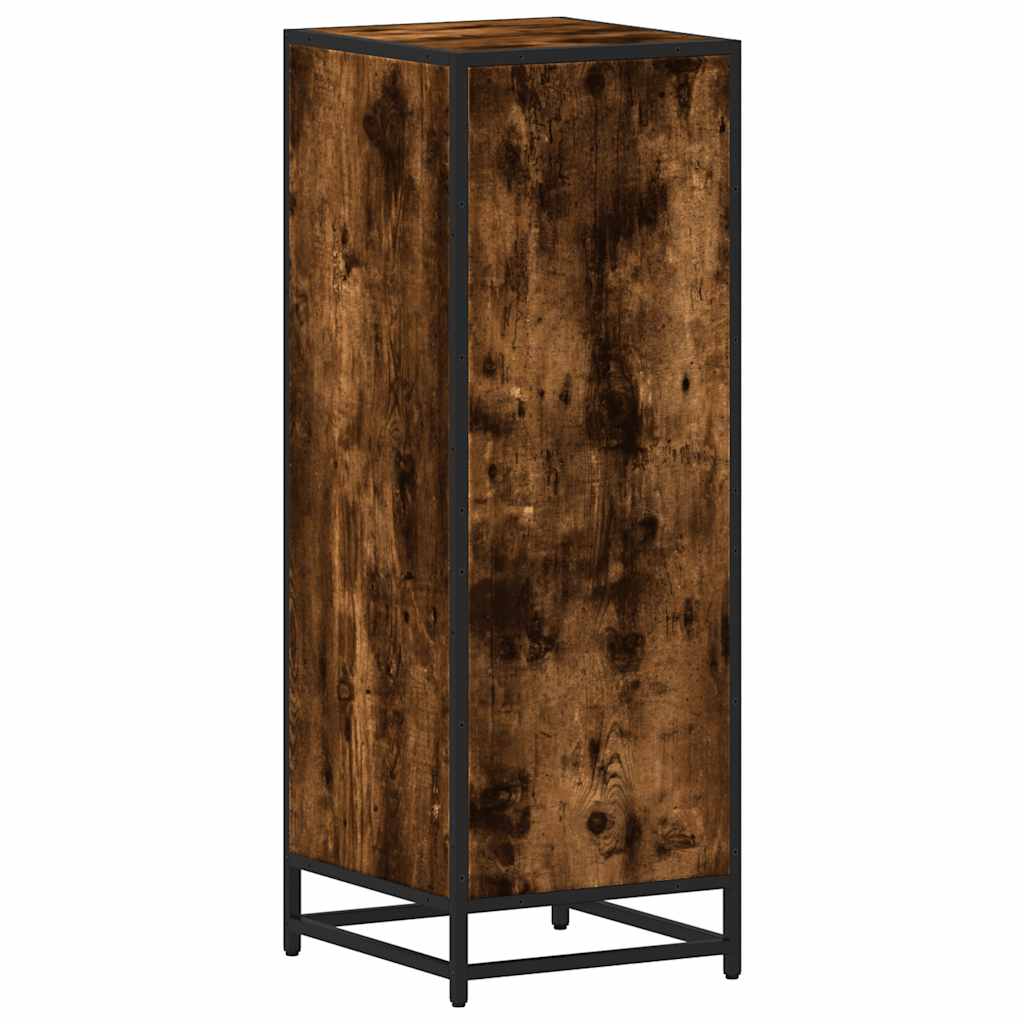 Badeværelsesskab Røget Eg 35x37,5x100 cm Træ Materiale