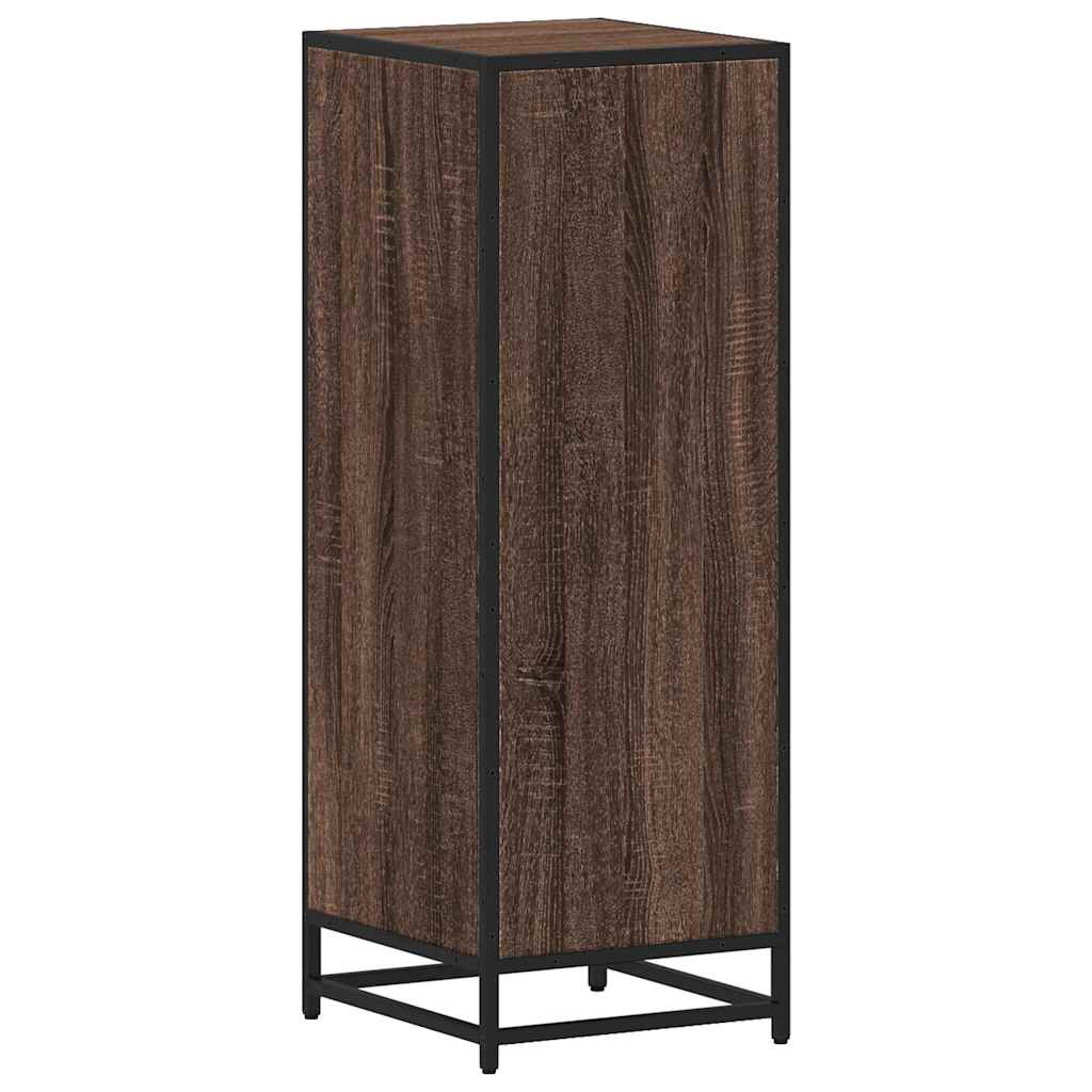 Badeværelsesskab Brun Eg Look 35x37,5x100 cm Træmateriale