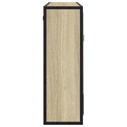 Badezimmer-Spiegelschrank Sonoma-Eiche 65 x 20 x 60 cm Holzwerkstoff