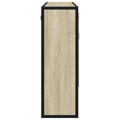 Badezimmer-Spiegelschrank Sonoma-Eiche 65 x 20 x 60 cm Holzwerkstoff
