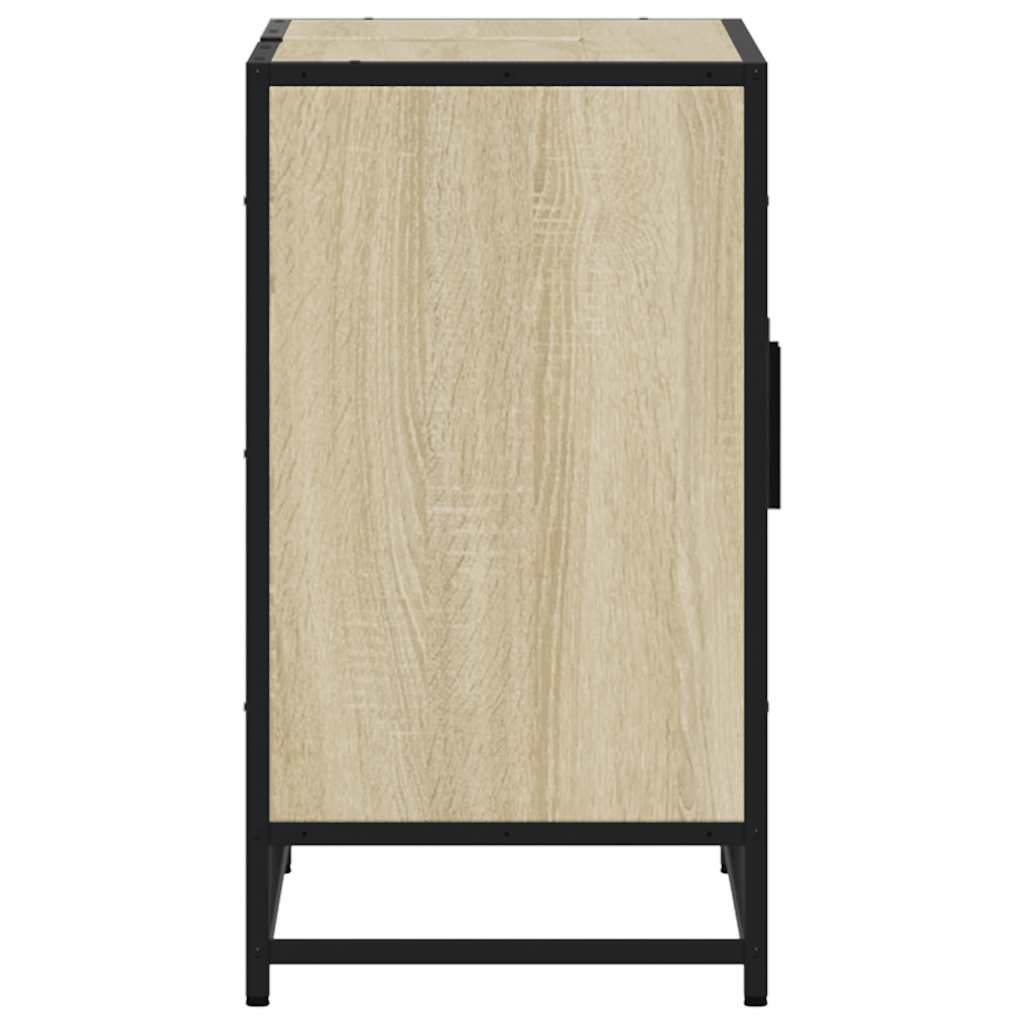 Håndvask underskab Sonoma eg 90x33x60 cm træmateriale