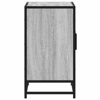 Håndvask Skab Grå Sonoma 90x33x60 cm Træ Materiale