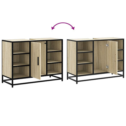 Håndvask underskab Sonoma eg 80x33x60 cm træmateriale