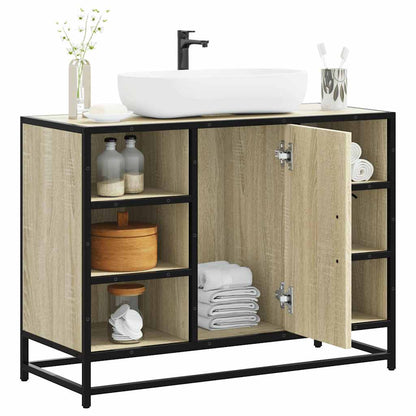 Håndvask underskab Sonoma eg 80x33x60 cm træmateriale