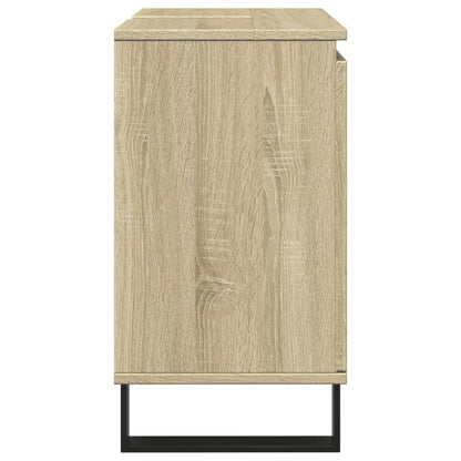 Badeværelsesskab Sonoma Eg 58x33x60 cm Træ Materiale