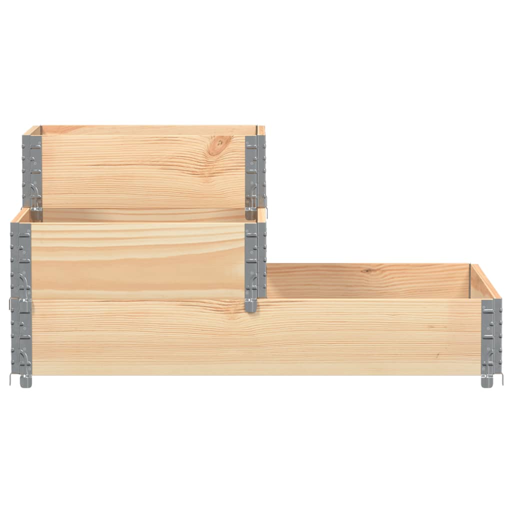 3 etagers højbed 120x80 cm massiv fyrretræ