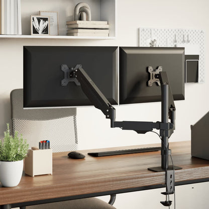 Doppel-Monitorarm für Max 27 Zoll Gasfeder 20 kg