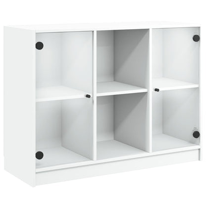 Sideboard Weiß 102x37x75,5 cm Holzwerkstoff