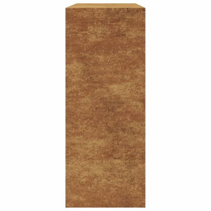Brennholzregal 100x40x100 cm Wetterfester Stahl