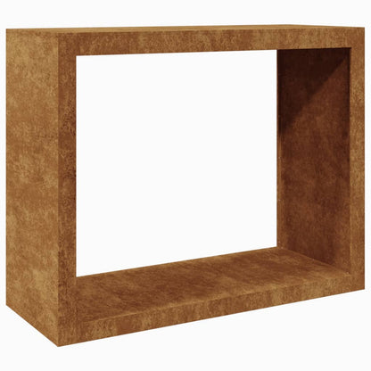 Brennholzregal 100x40x80 cm Wetterfester Stahl