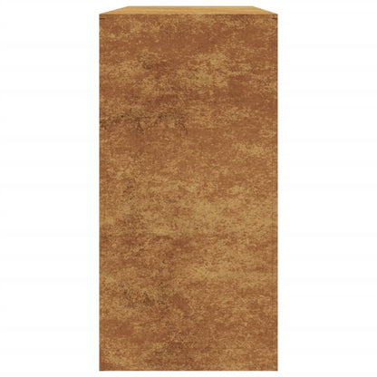 Brennholzregal 100x40x80 cm Wetterfester Stahl