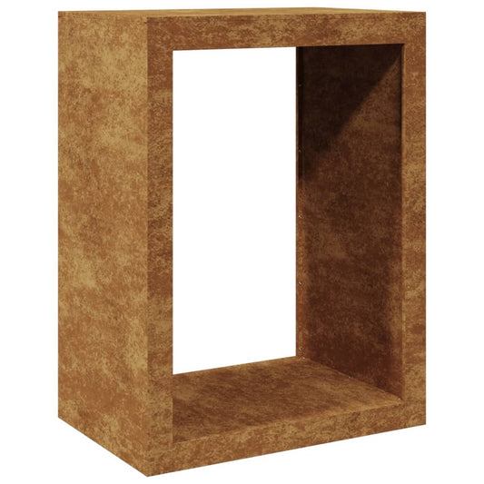 Brennholzregal 60x40x80 cm Wetterfester Stahl