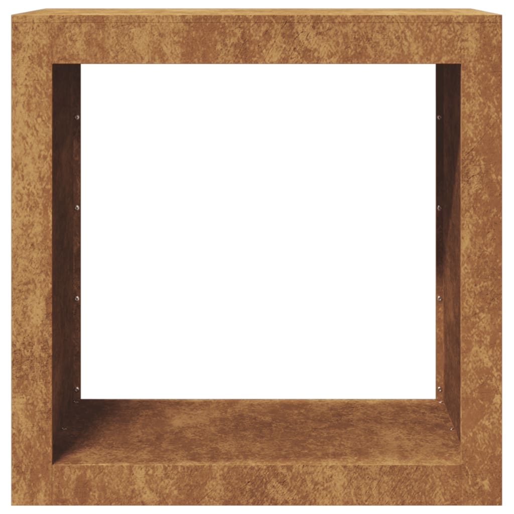 Brennholzregal 60x40x60 cm Wetterfester Stahl