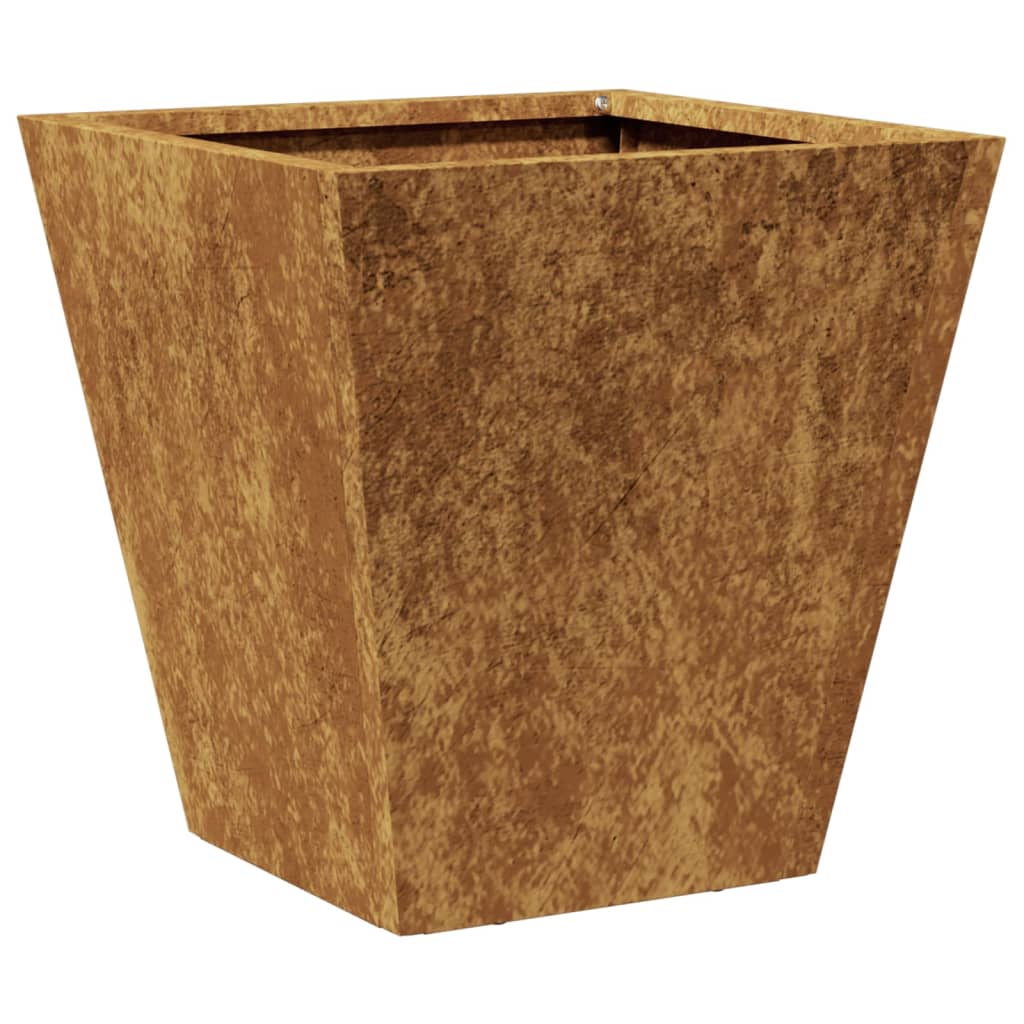 Pflanzkübel 2 Stk. 30x30x30 cm Wetterfester Stahl