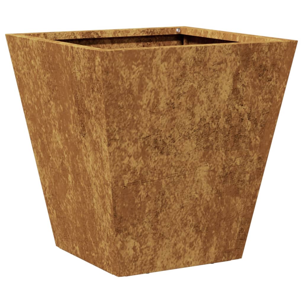 Pflanzkübel 2 Stk. 30x30x30 cm Wetterfester Stahl