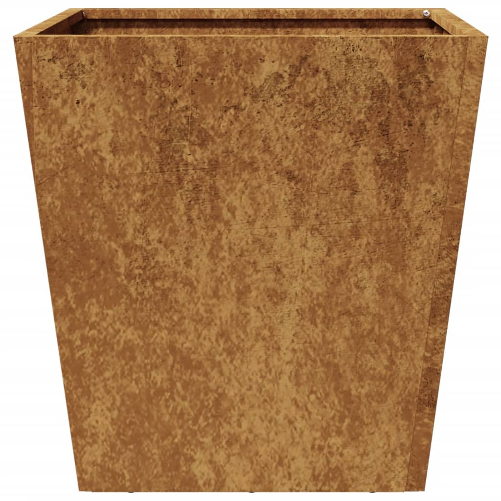 Pflanzkübel 2 Stk. 40x40x40 cm Wetterfester Stahl
