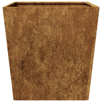 Pflanzkübel 2 Stk. 50x50x50 cm Wetterfester Stahl
