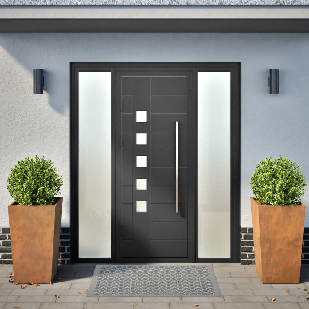 Pflanzkübel 2 Stk. 45x45x75 cm Wetterfester Stahl