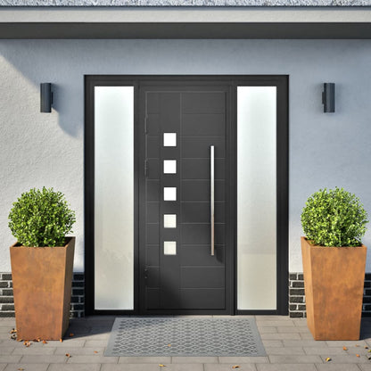 Pflanzkübel 2 Stk. 45x45x75 cm Wetterfester Stahl