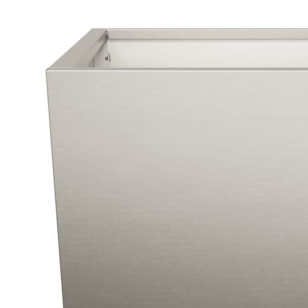 Pflanzkübel 2 Stk. 45x45x75 cm Wetterfester Stahl