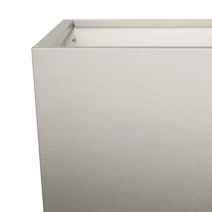 Pflanzkübel 2 Stk. 45x45x75 cm Wetterfester Stahl