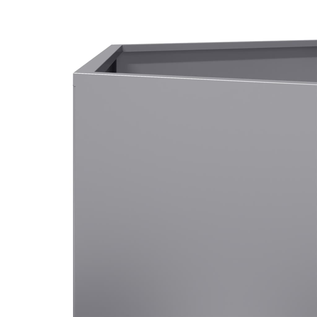 Pflanzkübel Sechseckig 69x60x45 Verzinkter Stahl