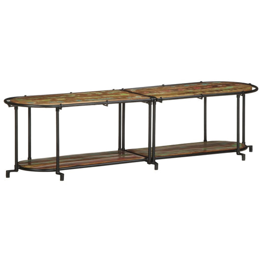 TV-Regal 160x42x40 cm Altholz Massiv