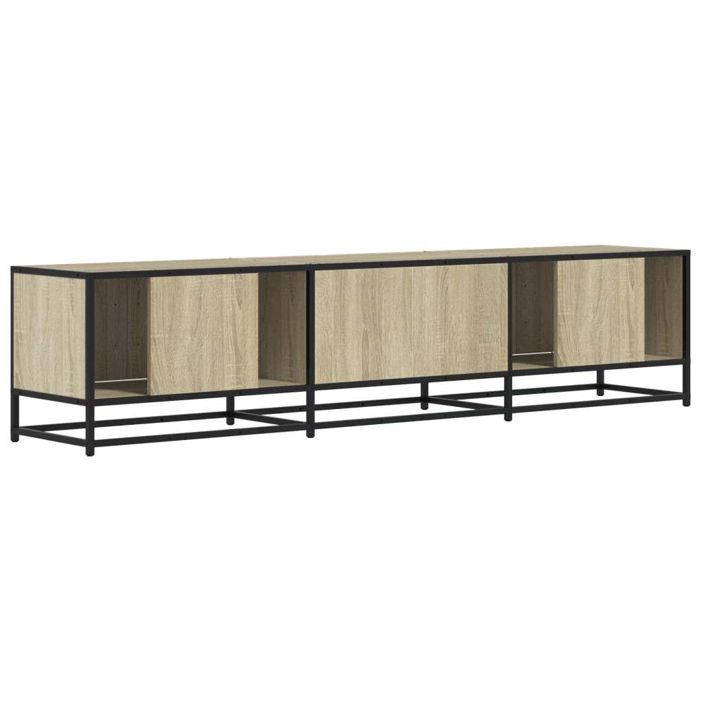 Tv-møbel Sonoma eg 180x35x41 cm træmateriale