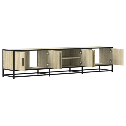 Tv-møbel Sonoma eg 180x35x41 cm træmateriale
