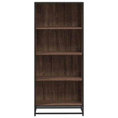 Bücherregal Braun Eichen-Optik 60x35x139 cm Holzwerkstoff
