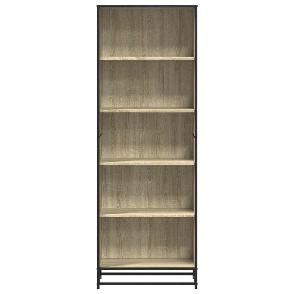 Bücherregal Sonoma-Eiche 60x35x170,5 cm Holzwerkstoff