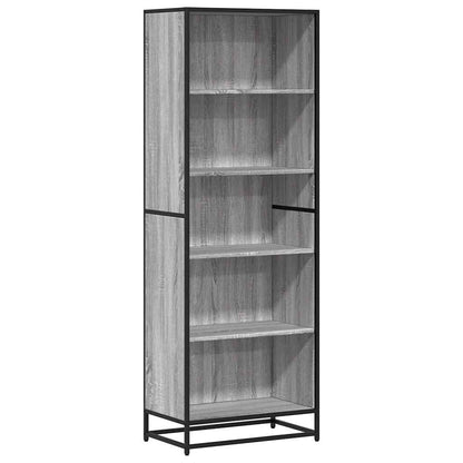 Bücherregal Grau Sonoma 60x35x170,5 cm Holzwerkstoff