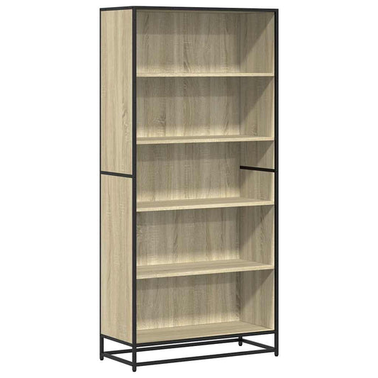 Bücherregal Sonoma-Eiche 80,5x35x170,5 cm Holzwerkstoff