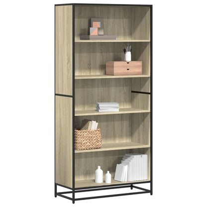 Bücherregal Sonoma-Eiche 80,5x35x170,5 cm Holzwerkstoff